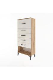 Arges Dolap 5 Çekmeceli 60x30x134 - S17M029V7A