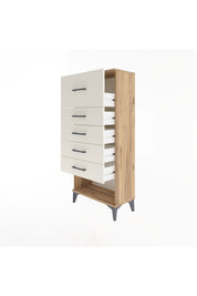 Arges Dolap 5 Çekmeceli 60x30x134 - S17M029V7A