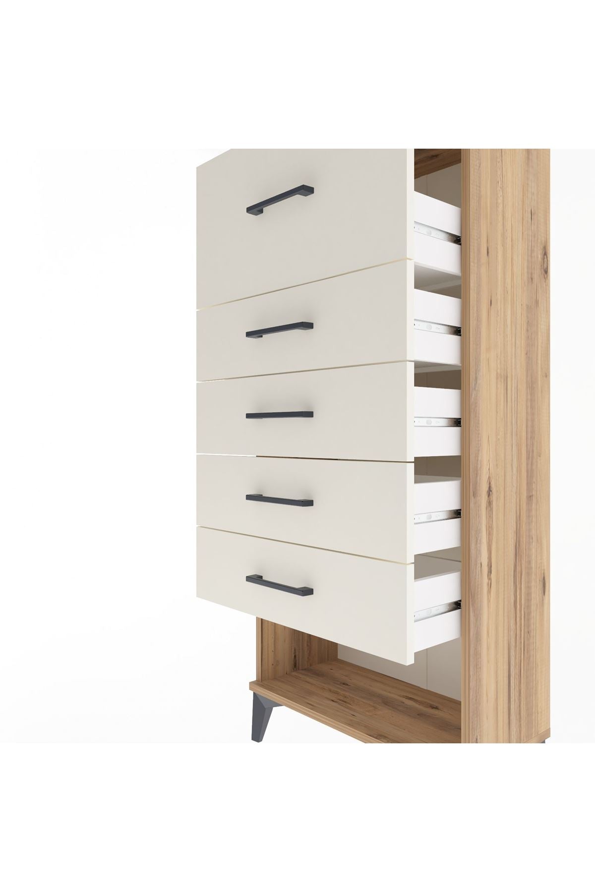 Arges Dolap 5 Çekmeceli 60x30x134 - S17M029V7A