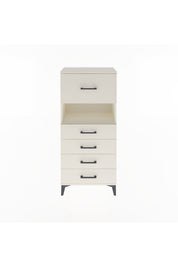 Arges Dolap Tek Raflı 5 Çekmeceli 60x30x134 - S17M030V1A