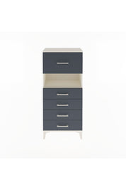 Arges Dolap Tek Raflı 5 Çekmeceli 60x30x134 - S17M030V2A