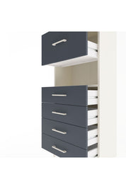 Arges Dolap Tek Raflı 5 Çekmeceli 60x30x134 - S17M030V2A