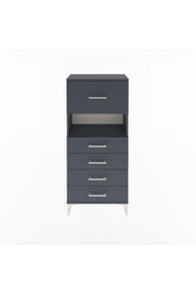 Arges Dolap Tek Raflı 5 Çekmeceli 60x30x134 - S17M030V5A