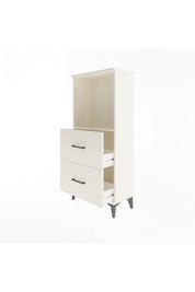 Arges Dolap Tek Raflı 2 Çekmeceli 60x30x134 - S17M031V1A