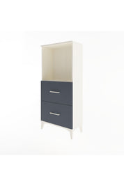 Arges Dolap Tek Raflı 2 Çekmeceli 60x30x134 - S17M031V2A