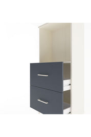 Arges Dolap Tek Raflı 2 Çekmeceli 60x30x134 - S17M031V2A