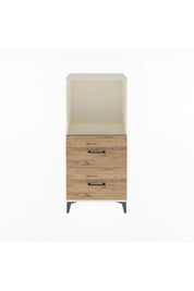 Arges Dolap Tek Raflı 2 Çekmeceli 60x30x134 - S17M031V3A