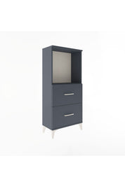 Arges Dolap Tek Raflı 2 Çekmeceli 60x30x134 - S17M031V5A