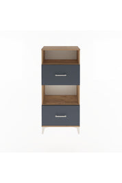 Arges Dolap 2 Raflı 2 Çekmeceli 60x30x134 - S17M032V8A