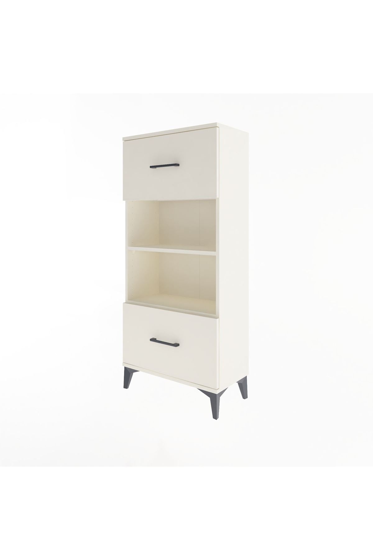 Arges Dolap 2 Raflı 2 Çekmeceli 60x30x134 - S17M033V1A