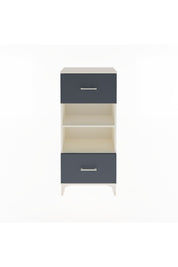Arges Dolap 2 Raflı 2 Çekmeceli 60x30x134 - S17M033V2A
