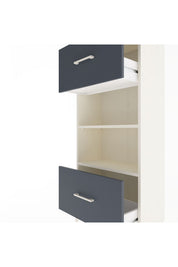 Arges Dolap 2 Raflı 2 Çekmeceli 60x30x134 - S17M033V2A