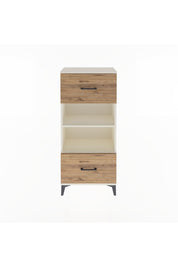 Arges Dolap 2 Raflı 2 Çekmeceli 60x30x134 - S17M033V3A