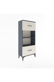 Arges Dolap 2 Raflı 2 Çekmeceli 60x30x134 - S17M033V4A