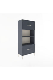 Arges Dolap 2 Raflı 2 Çekmeceli 60x30x134 - S17M033V5A
