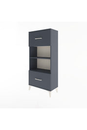 Arges Dolap 2 Raflı 2 Çekmeceli 60x30x134 - S17M033V5A
