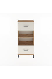 Arges Dolap 2 Raflı 2 Çekmeceli 60x30x134 - S17M033V7A