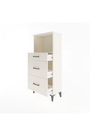 Arges Dolap Tek Raflı 3 Çekmeceli 60x30x134 - S17M034V1A