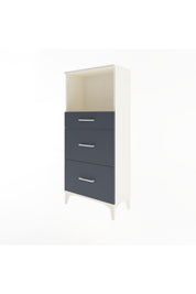 Arges Dolap Tek Raflı 3 Çekmeceli 60x30x134 - S17M034V2A