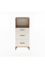 Arges Dolap Tek Raflı 3 Çekmeceli 60x30x134 - S17M034V7A