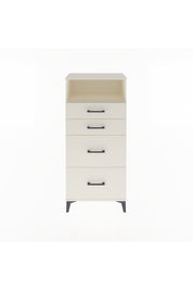 Arges Dolap Tek Raflı 4 Çekmeceli 60x30x134 - S17M035V1A