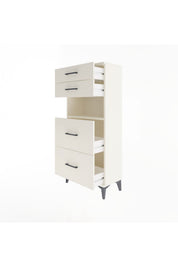 Arges Dolap Tek Raflı 4 Çekmeceli 60x30x134 - S17M036V1A