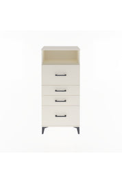 Arges Dolap Tek Raflı 4 Çekmeceli 60x30x134 - S17M037V1A
