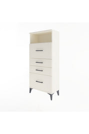 Arges Dolap Tek Raflı 4 Çekmeceli 60x30x134 - S17M037V1A