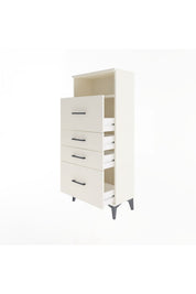 Arges Dolap Tek Raflı 4 Çekmeceli 60x30x134 - S17M037V1A