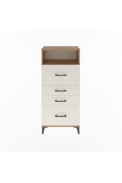 Arges Dolap Tek Raflı 4 Çekmeceli 60x30x134 - S17M037V7A