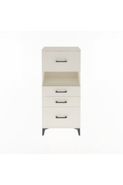 Arges Dolap Tek Raflı 4 Çekmeceli 60x30x134 - S17M038V1A