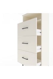 Arges Dolap Tek Raflı 3 Çekmeceli 60x30x134 - S17M039V1A