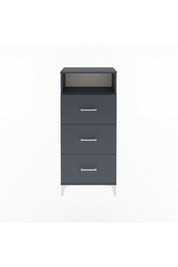 Arges Dolap Tek Raflı 3 Çekmeceli 60x30x134 - S17M039V5A