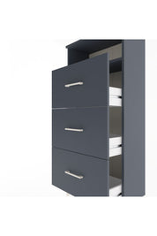 Arges Dolap Tek Raflı 3 Çekmeceli 60x30x134 - S17M039V5A