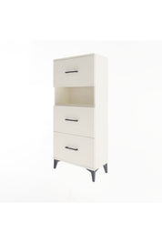 Arges Dolap Tek Raflı 3 Çekmeceli 60x30x134 - S17M040V1A