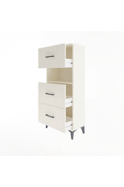 Arges Dolap Tek Raflı 3 Çekmeceli 60x30x134 - S17M040V1A