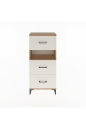 Arges Dolap Tek Raflı 3 Çekmeceli 60x30x134 - S17M040V7A