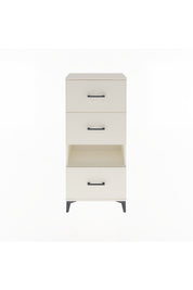 Arges Dolap Tek Raflı 3 Çekmeceli 60x30x134 - S17M041V1A