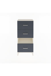 Arges Dolap Tek Raflı 3 Çekmeceli 60x30x134 - S17M041V2A