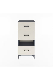 Arges Dolap Tek Raflı 3 Çekmeceli 60x30x134 - S17M041V4A