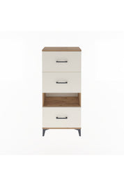 Arges Dolap Tek Raflı 3 Çekmeceli 60x30x134 - S17M041V7A
