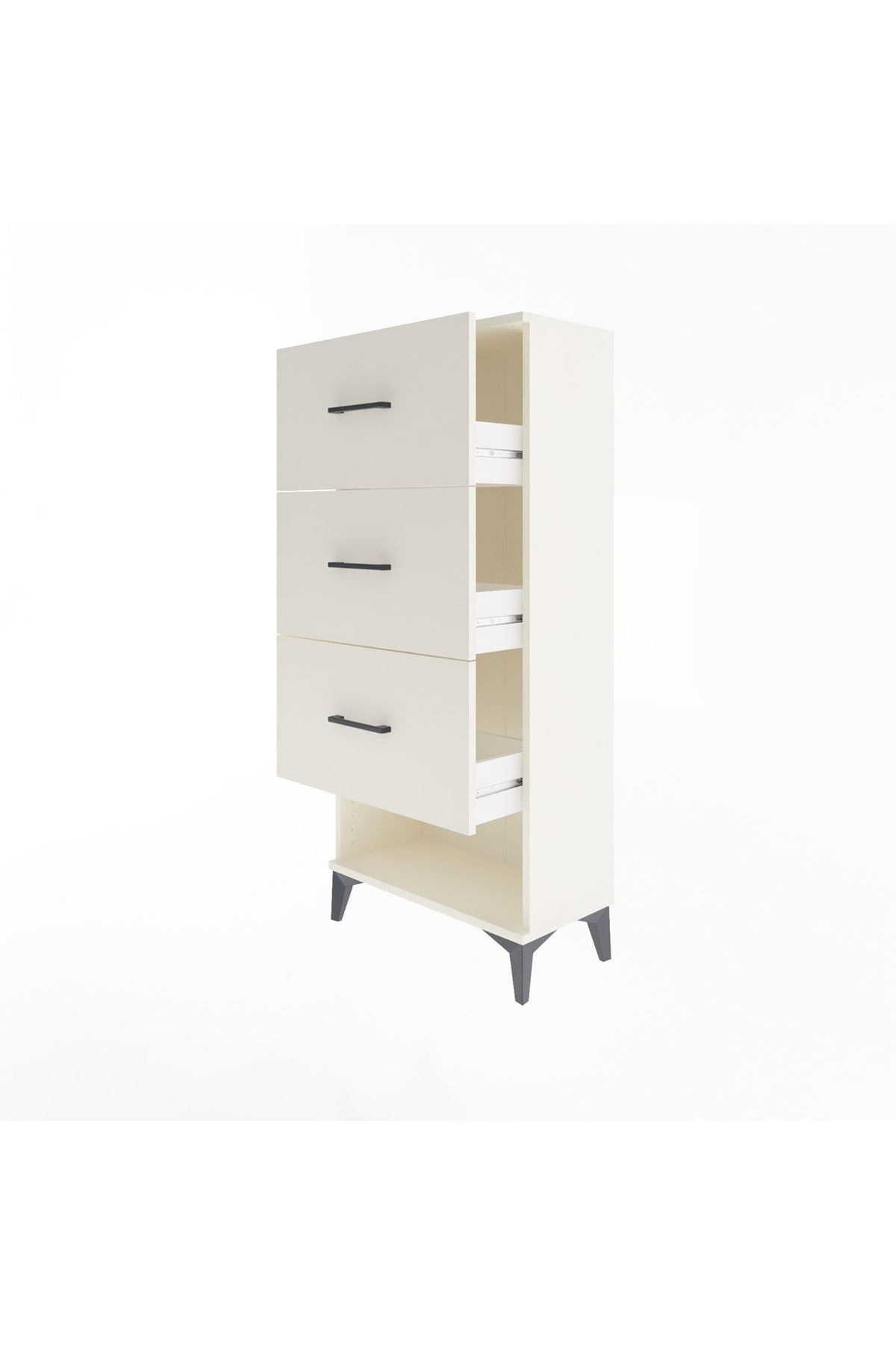 Arges Dolap 3 Çekmeceli 60x30x134 - S17M042V1A