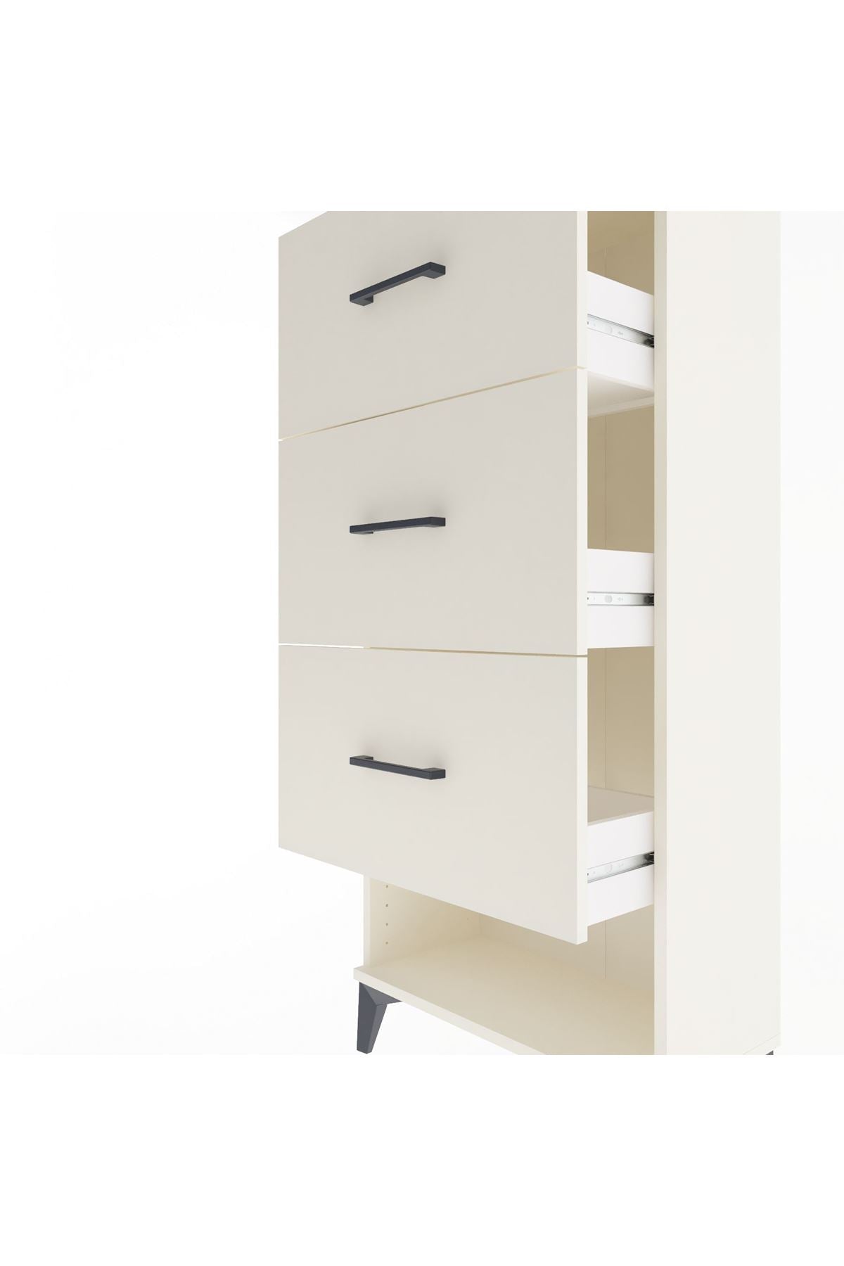Arges Dolap 3 Çekmeceli 60x30x134 - S17M042V1A