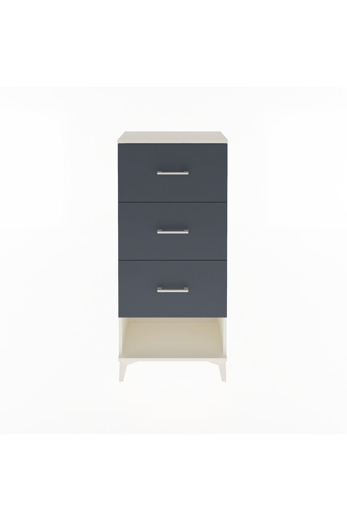 Arges Dolap 3 Çekmeceli 60x30x134 - S17M042V2A