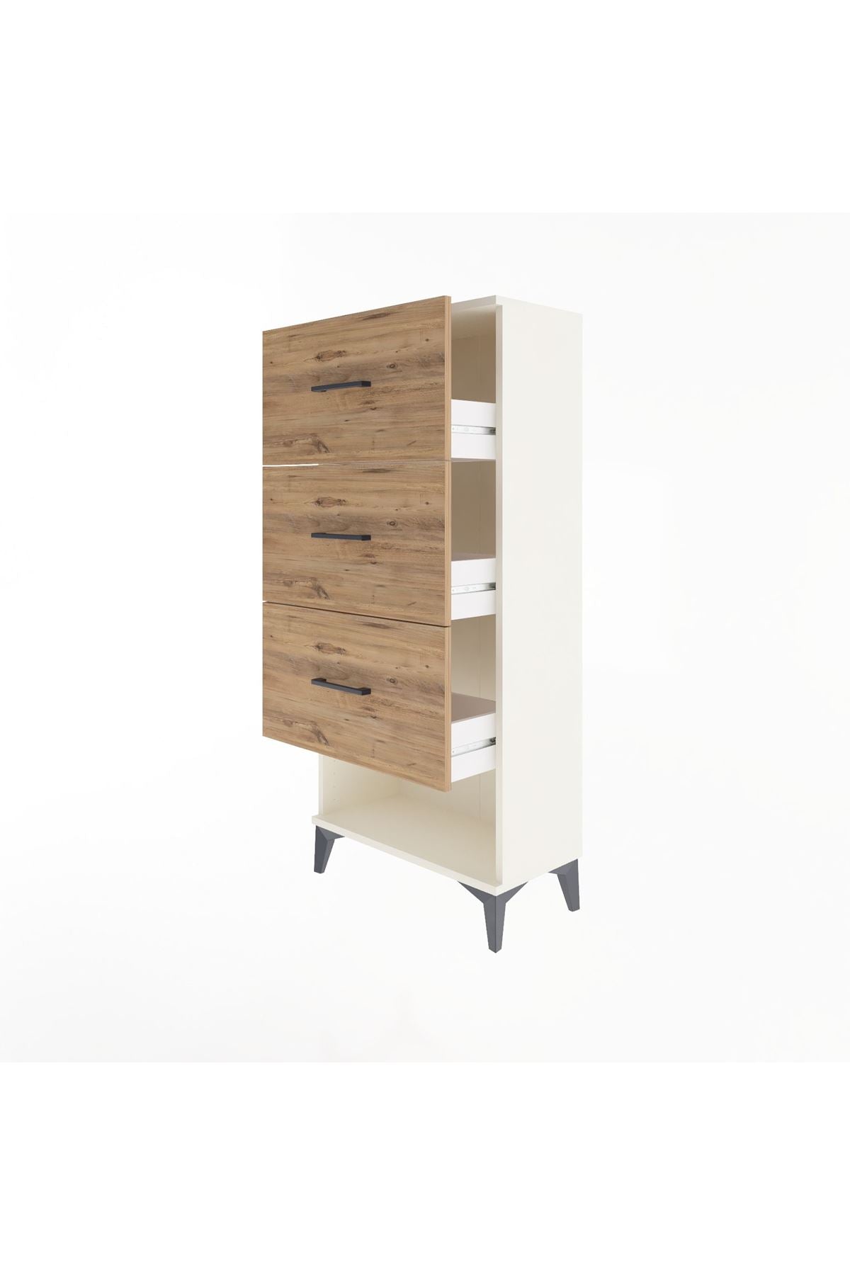 Arges Dolap 3 Çekmeceli 60x30x134 - S17M042V3A