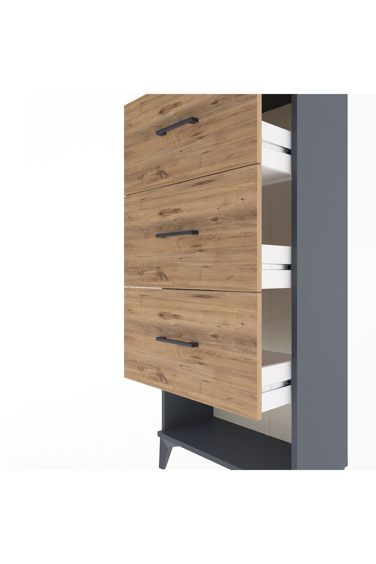 Arges Dolap 3 Çekmeceli 60x30x134 - S17M042V6A