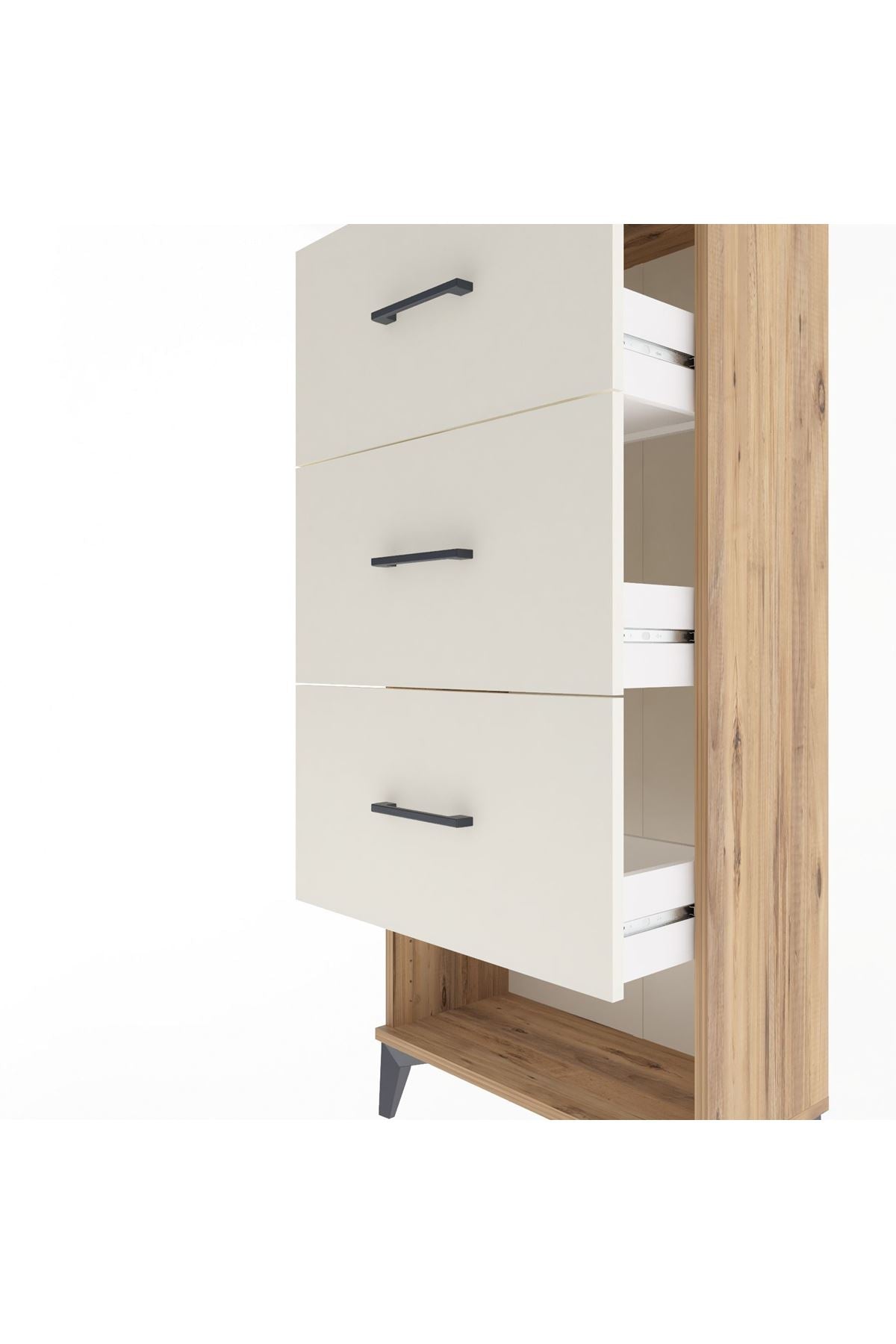 Arges Dolap 3 Çekmeceli 60x30x134 - S17M042V7A