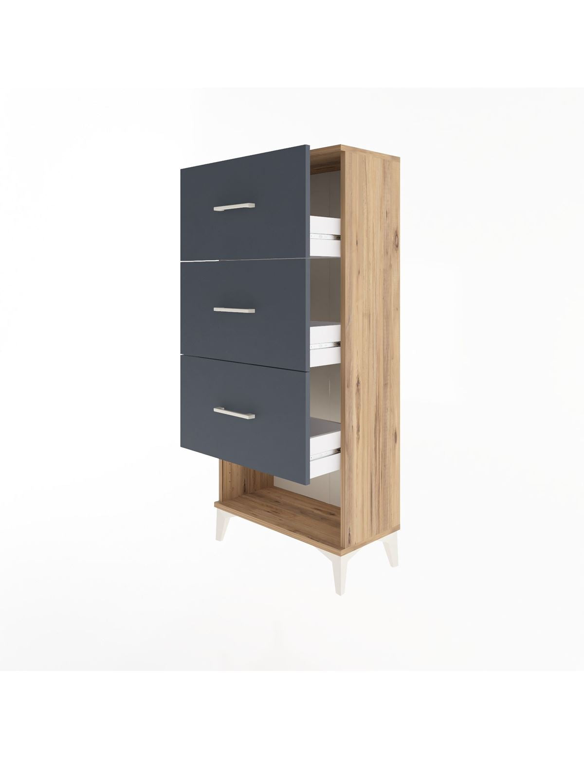 Arges Dolap 3 Çekmeceli 60x30x134 - S17M042V8A