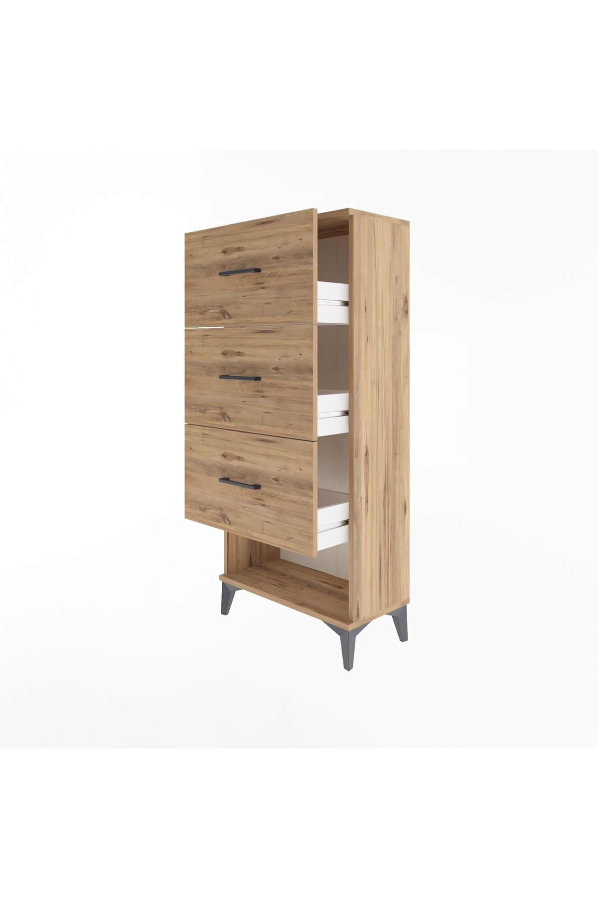 Arges Dolap 3 Çekmeceli 60x30x134 - S17M042V9A