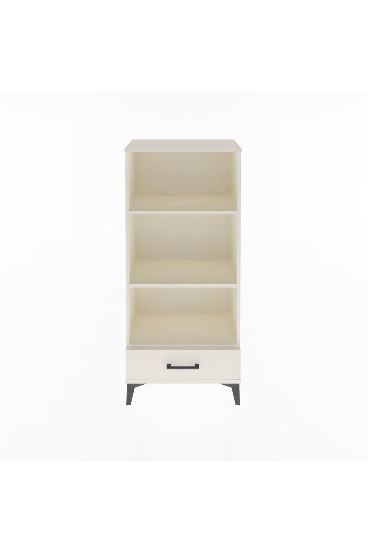 Arges Dolap 3 Raflı Tek Çekmeceli 60x30x134 - S17M043V1A